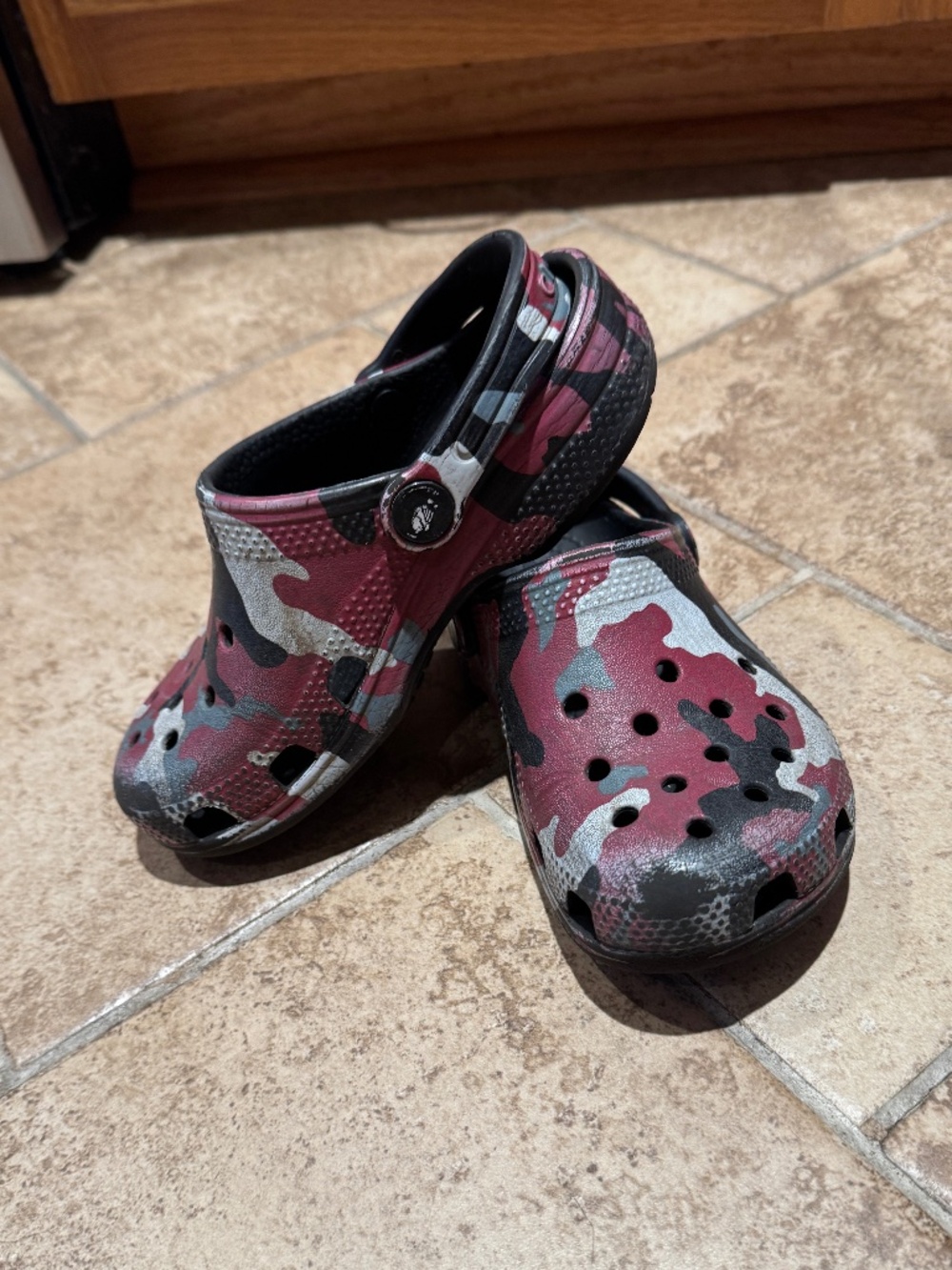 Boys Camo Crocs